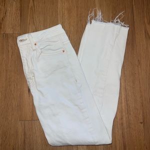 TopShop size 2 white jeans